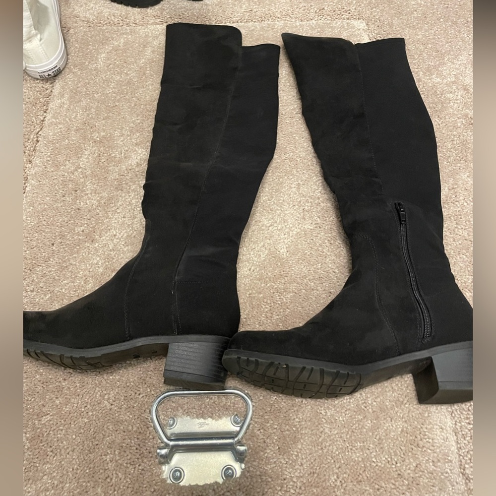Knee length boots